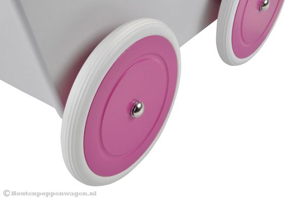 Geluidsarme rubberen banden.