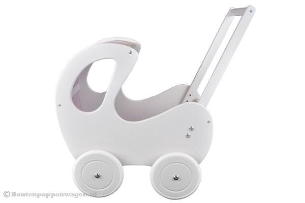 De zijkanten en duwstang zijn in het wit.