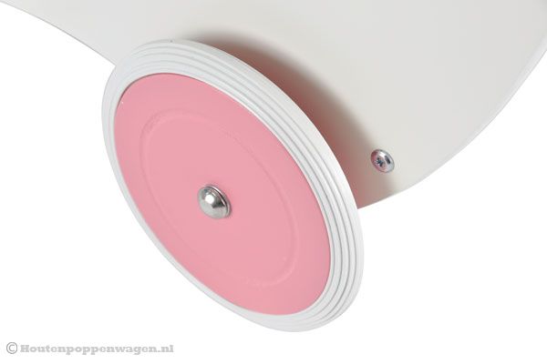 Geluidsarme rubberen banden.