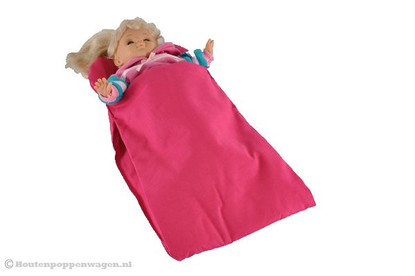 Heerlijk warm dekentje voor je pop.