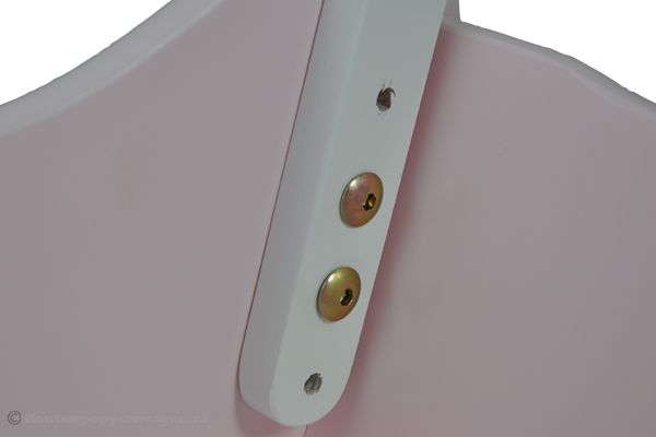 In 3 standen verstelbare duwstang.